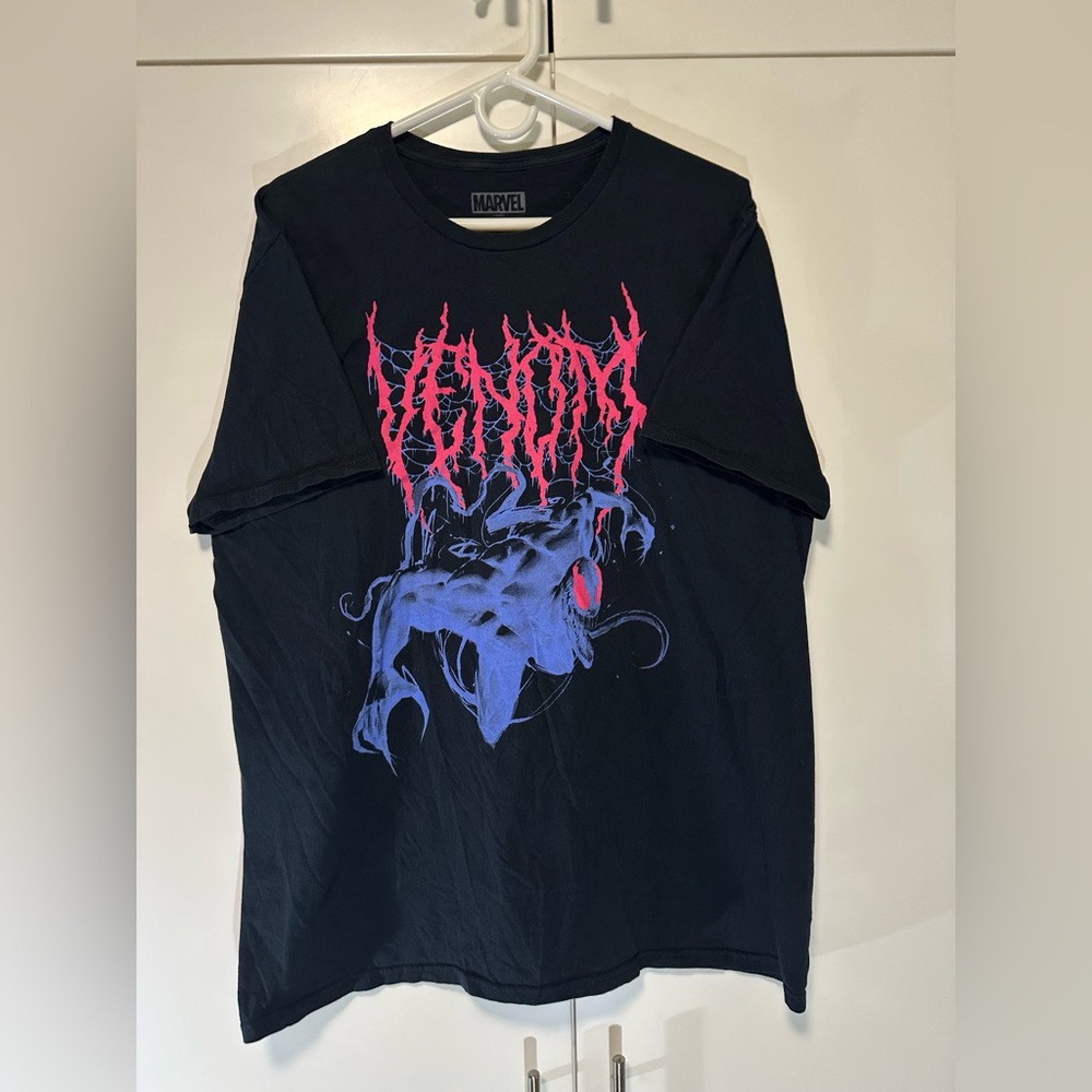 Marvel Venom Death Metal Graphic Style Loot Crate Original T-Shirt Black Mens XL